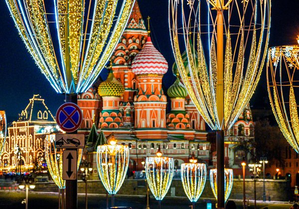 Москва Новогодняя. Сказка московского Рождества