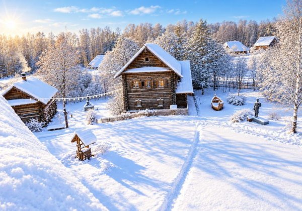 Колядки в Этномире: зимние забавы и рождественские традиции - фото 3