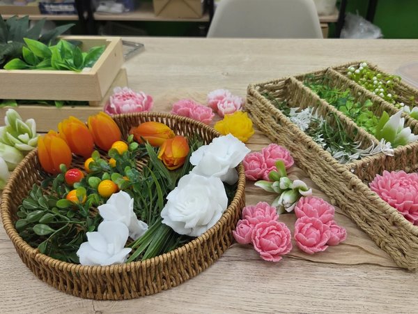 Мастер-класс «Мини-букет из мыльных цветов» в Ярославле - фото 3