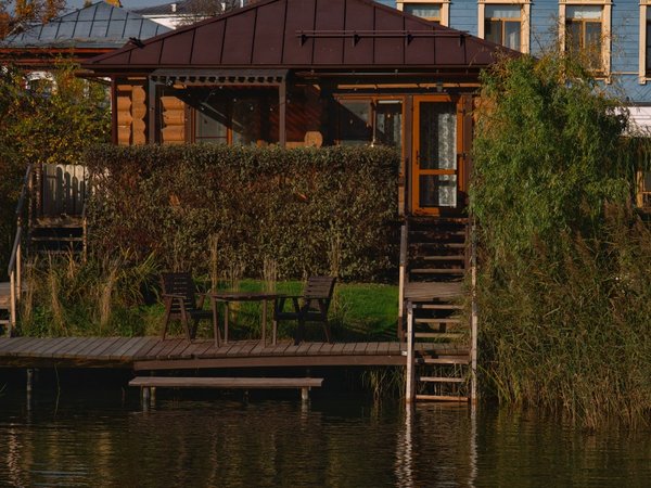 Русская баня на берегу реки в центре Суздаля - фото 3