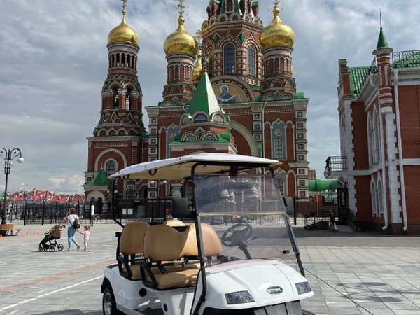 На гольфкаре по главным достопримечательностям Йошкар-Олы