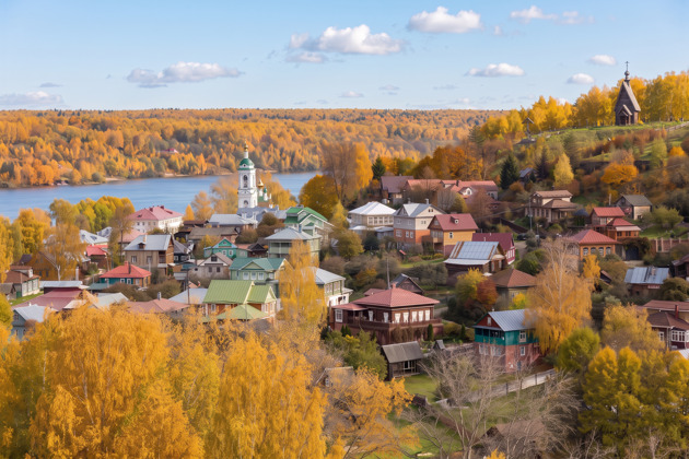 Квест-экскурсия по Плёсу: город художников