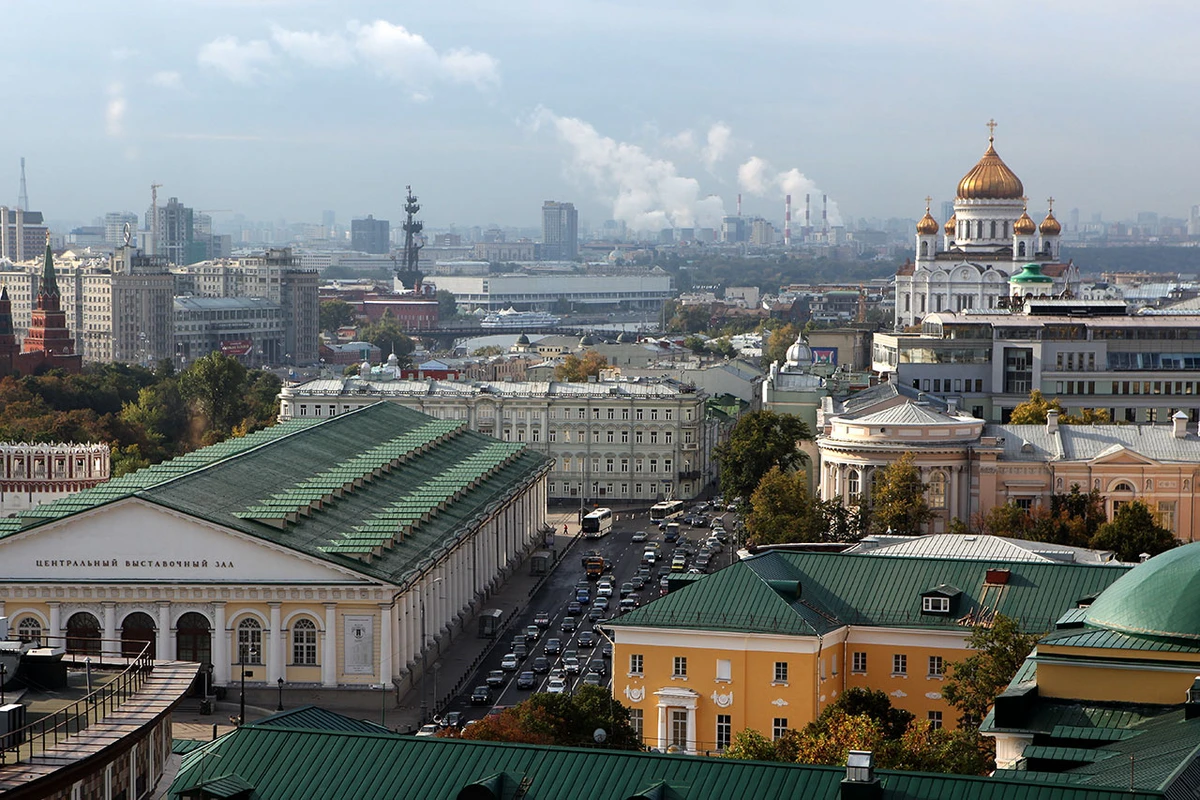 Скетчинг с художником на крыше и набережной Москвы - фото 3