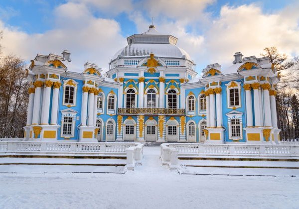 Царское Село, Екатерининский дворец, Янтарная комната - фото 4
