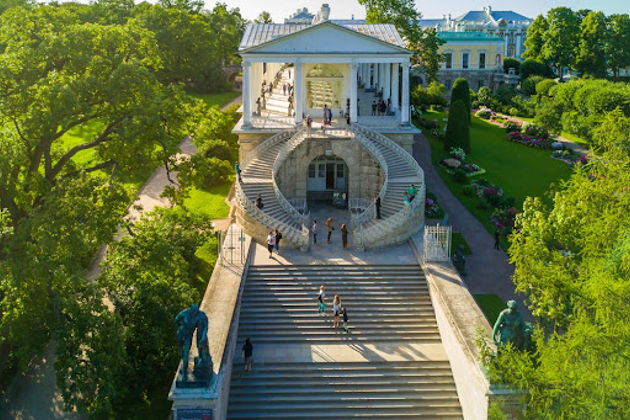 Фото экскурсии - Прогулка по Царскому Селу с осмотром Екатерининского дворца и Янтарной комнаты - 7