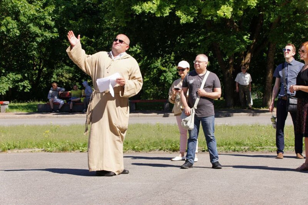 «Дама и дракон»: по легендам старой Нарвы