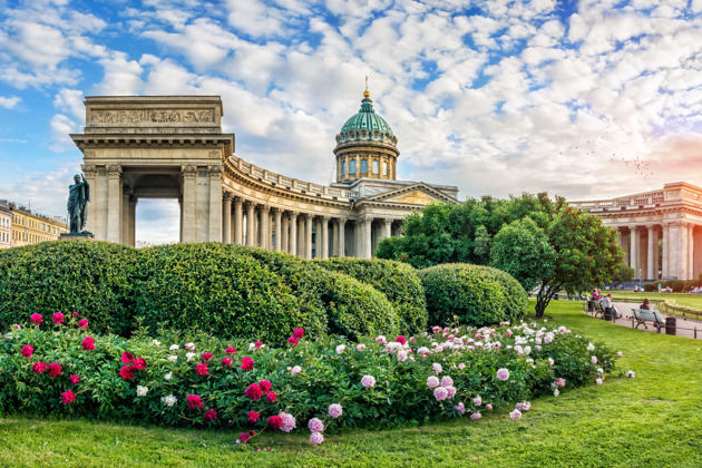 Неспешная прогулка по историческому центру Санкт-Петербурга