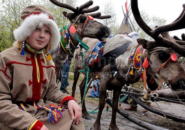Саамская деревня