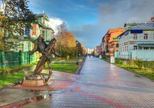 Экскурсия по проспекту Чумбарова-Лучинского в Архангельске