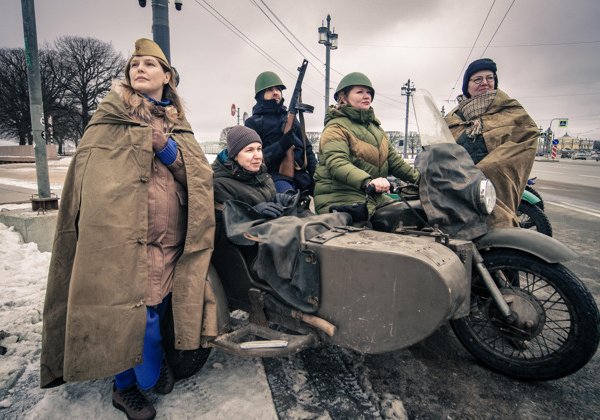 Мотопрогулка «Советский Ленинград» на мотоциклах с коляской 