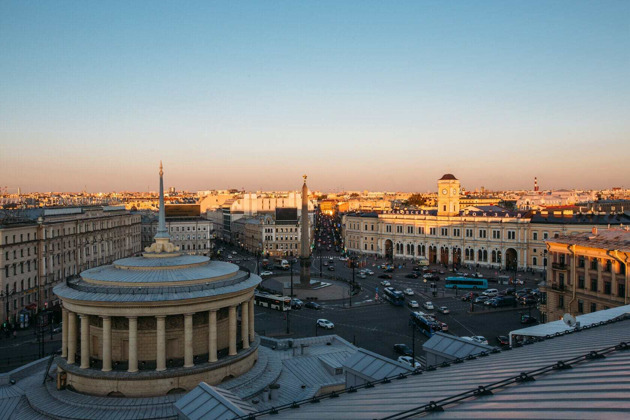 Фото - экскурсия: Прогулка по надежной крыше