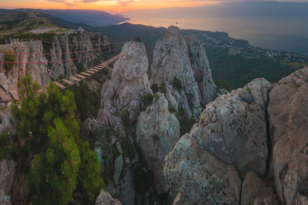 Рассвет на вершине Крыма — Ай-Петри!