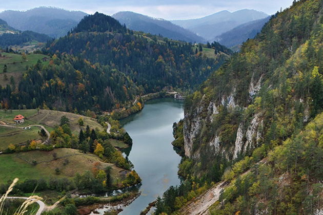 В гостях у Кустурицы — Западная Сербия нац.парк Тара, каньон Дрина-4