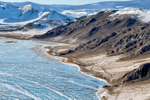 Фото - экскурсия: Ноябрьский Байкал в Ольхонском районе на внедорожнике. Первый лёд.