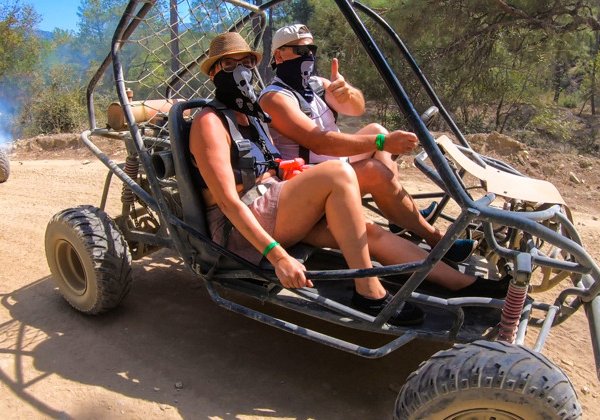 Сафари на Buggy/квадроциклах, Рафтинг, Зиплайн
