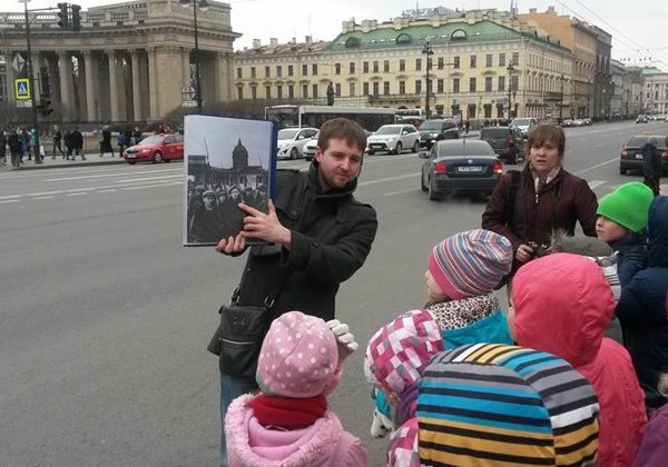 Блокадный Ленинград: прогулка сквозь время