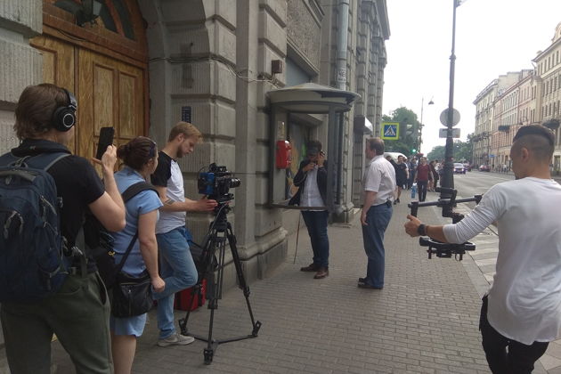 Фото экскурсии - "Прогулка в темноте по центру Санкт-Петербурга". (10+) - 2
