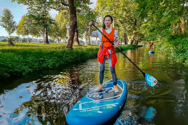 Вокруг парковых островов на SUP-доске-4