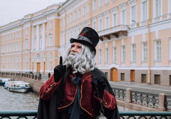 Санкт-Петербург. Дорога к мечте с фонарщиком Фаролеро.
