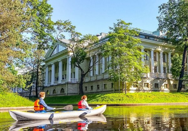 На байдарках и каяках по парковым островам Петербурга - фото 3