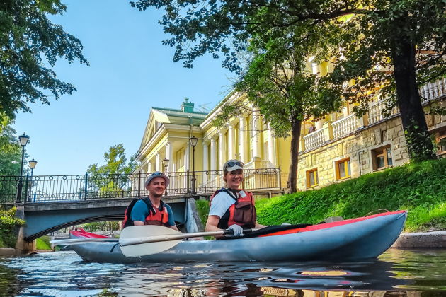 Фото экскурсии - Сплав на байдарках и каяках по парковым островам Санкт-Петербурга - 7
