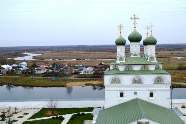 Мстёра: край великих иконописцев на транспорте туристов