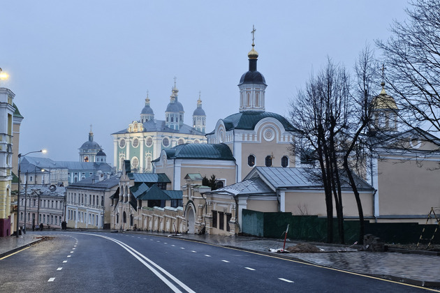 Вечерний Смоленск на авто. 3 часа.