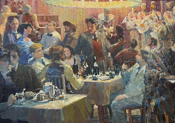 По «кварталу писателей» с Маяковским и другими деятелями Серебряного века