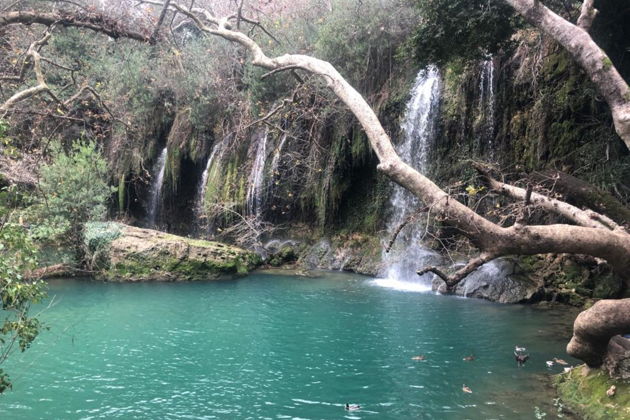 Руины города Перге и водопад Куршунлу-2