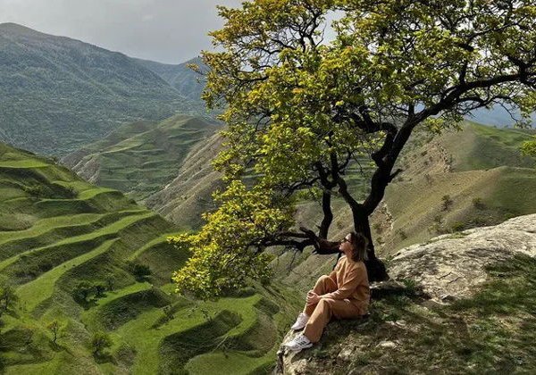 Аул-призрак Гамсутль и Салтинская теснина из Избербаша   - фото 2