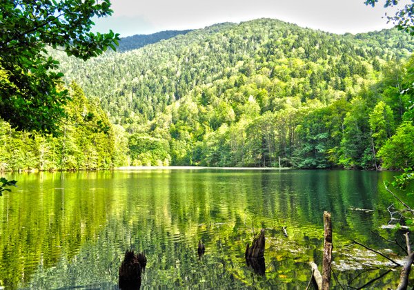 Храмы Дзамского ущелья и горное озеро Батети