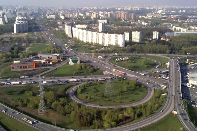 Полет по МКАД на вертолете-2