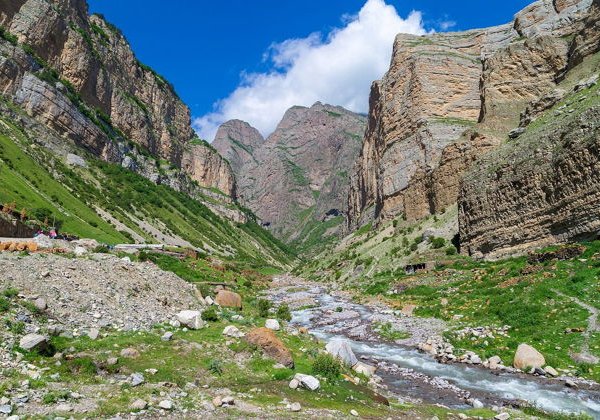 Изумрудное озеро Гижгит ,перевал Актопрак и Чегемское ущелье - фото 1