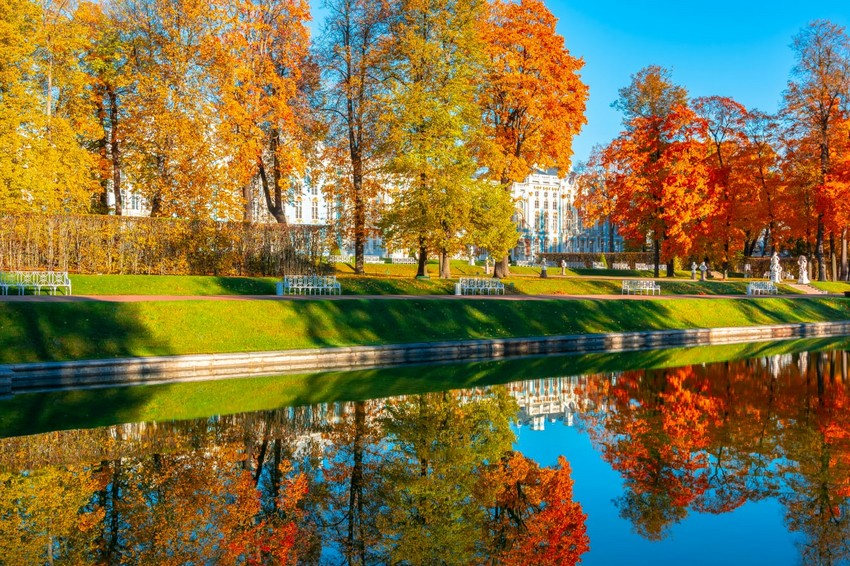 Екатерининский парк в Санкт-Петербурге