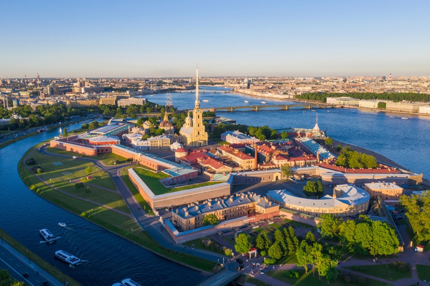 Заячий остров в Санкт-Петербурге