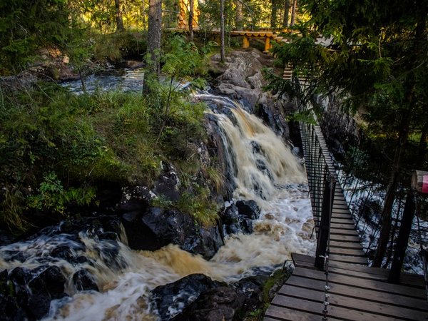 Водопад Ахвенкоски - Санкт-Петербург