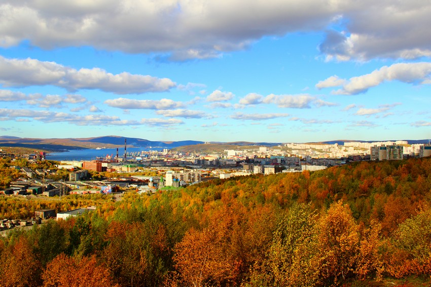 Авианосец «Адмирал Кузнецов» - Мурманск