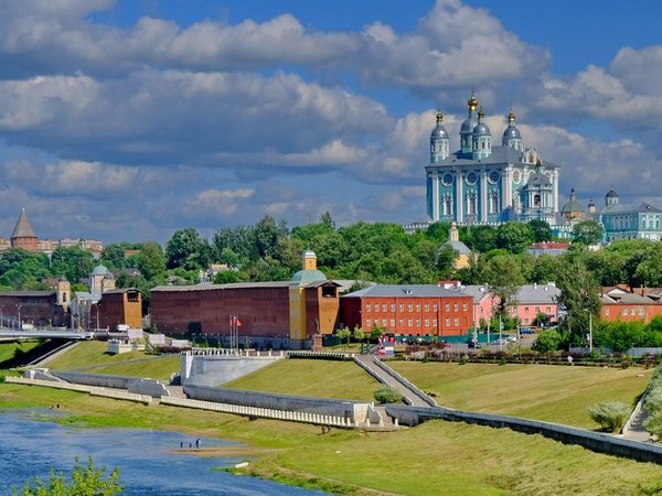Набережная реки Днепр - Смоленск