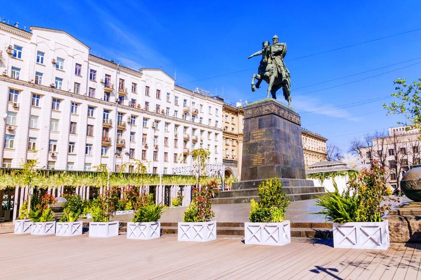 Памятник Юрию Долгорукому в Москве