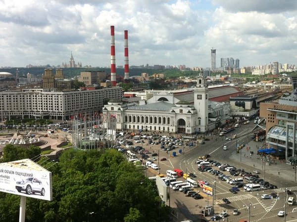 Площадь Киевского Вокзала - Москва