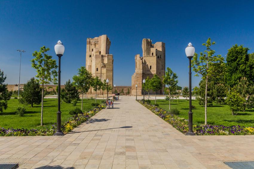 Дворец Ак-Сарай в Самарканде - фото