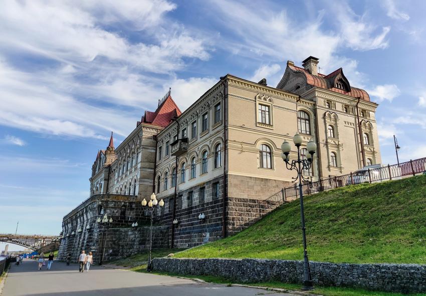 Достопримечательность Улица с вывесками с Ѣ фото - Рыбинск