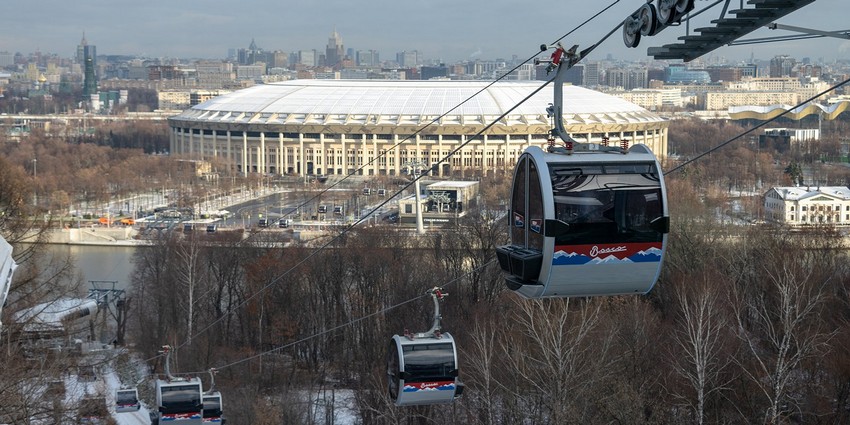 Московская канатная дорога в Москве