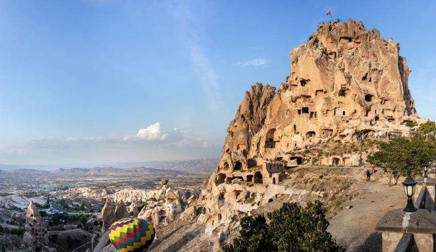 Крепость Учхисар в Каппадокии