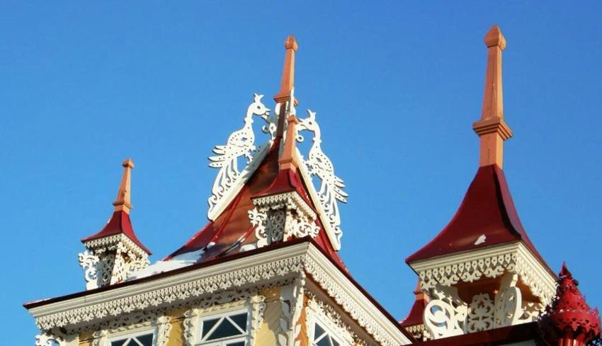Достопримечательность Дом с жар-птицами фото - Томск