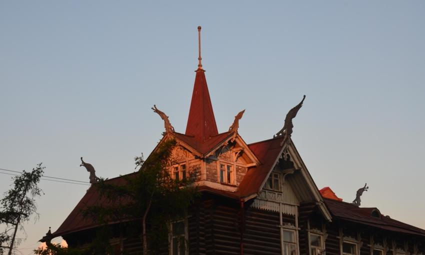 Достопримечательность Дом с драконами фото - Томск
