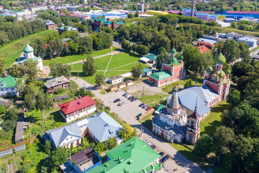 Достопримечательность Красная площадь фото - Переславль-Залесский