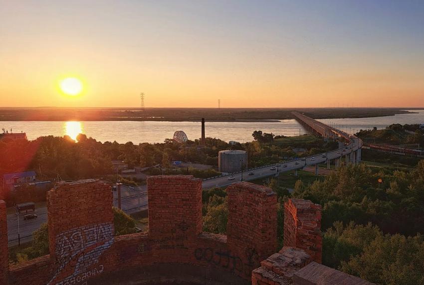 Достопримечательность Башня Инфиделя фото - Хабаровск