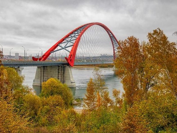 Бугринский мост - Новосибирск