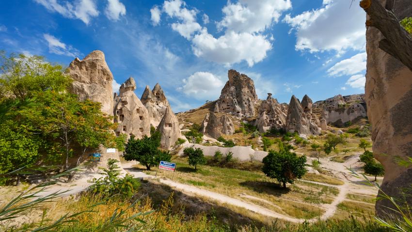 Деревня Аванос в Каппадокии